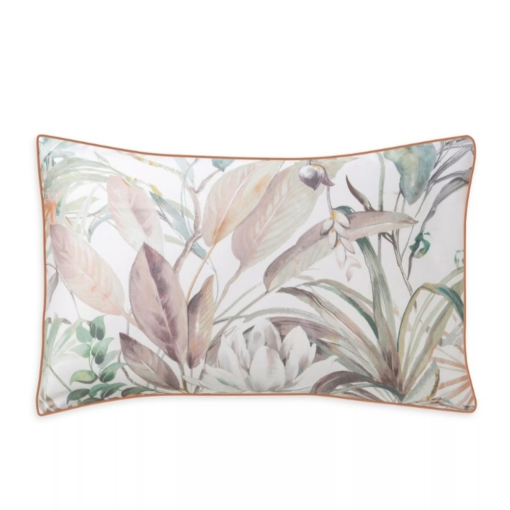 NWT Annede Soleme Paris PALMARIA Boudoir Sham 12" X 16" $126 X2